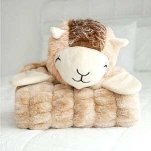 Minky Couture Huggable Llama Blanket